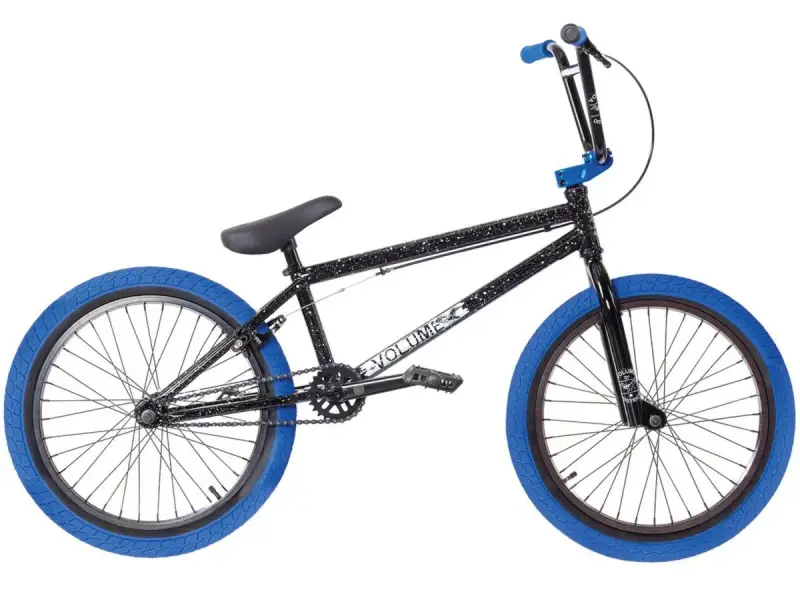 Volume Bikes "District" 2018 BMX Bike - Black/Blue