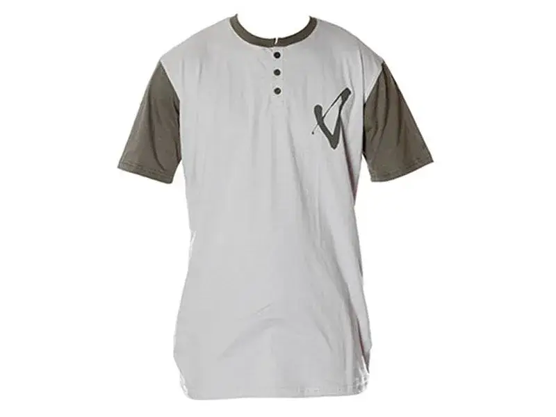 Volume Bikes "Henley" T-Shirt - Grey