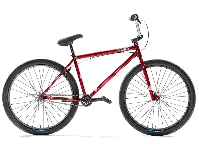Volume Bikes "Hessian 26" 2016 BMX Cruiser Bike - 26 Inch / Trans Red