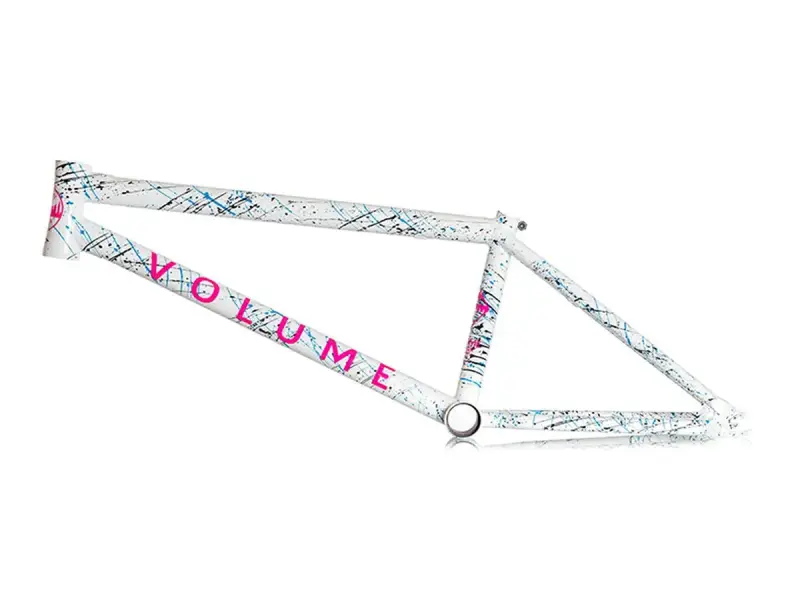 Volume Bikes "Voyager" 2018 BMX Rahmen - Confetti White