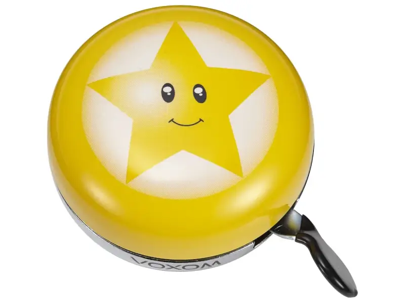 Voxom "Kl16" Ding Dong Bicycle Bell - Star