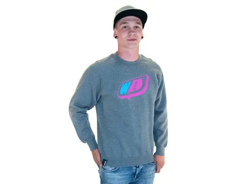 we are level "Crewneck" Pullover