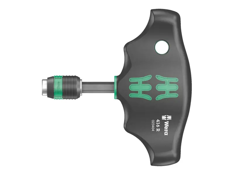 Wera "416 R" T-Handle Bit Holder - 1/4 Inch