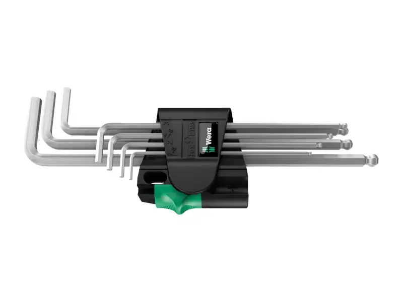 Wera "950/7 Hex-Plus Magnet" Hex L-Key Set - 1.5 to 6 mm