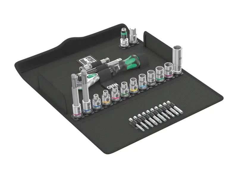 Wera "Bicycle Set 7" Zyklop Speed Knarrensatz - 3/8 Zoll
