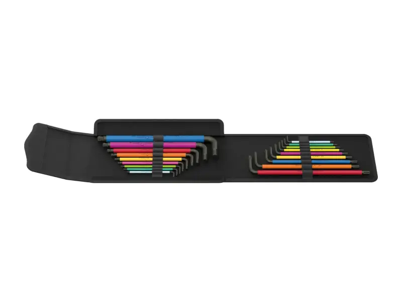 Wera "Big Pack Multicolour" L-Key Set - Hex + Torx