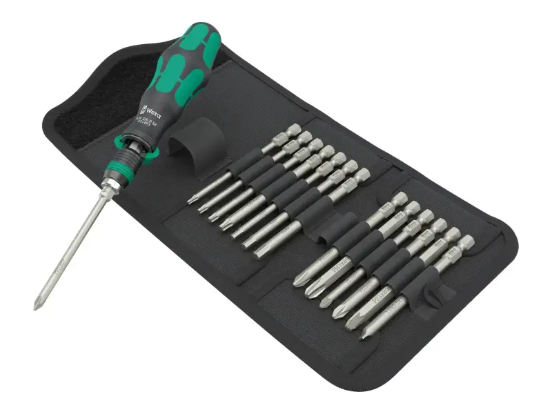 Wera "Kraftform Kompakt 838 RA-R M Set 1" Ratschen-Bit-Set