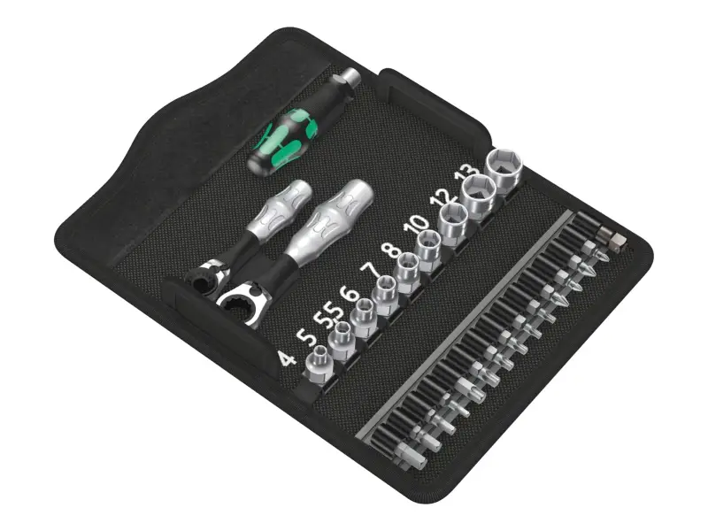 Wera "Kraftform Kompakt Zyklop Mini 2" Ratchet Set