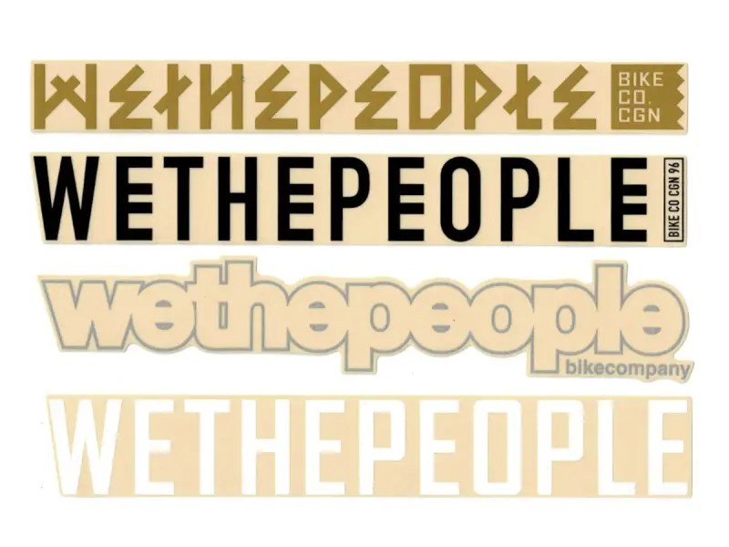 wethepeople "4Big" Stickerset