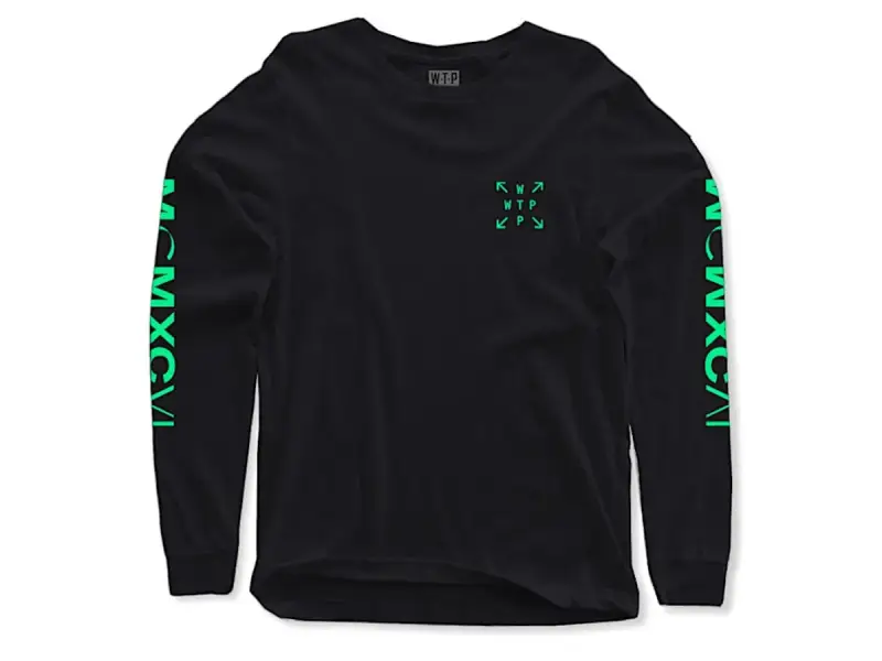 wethepeople "Architect Bullet" Longsleeve - Black