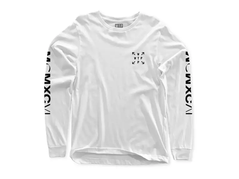 wethepeople "Architect Bullet" Longsleeve - White