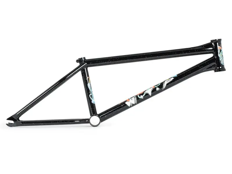 wethepeople "Battleship" 2017 BMX Rahmen - Konfetti Black