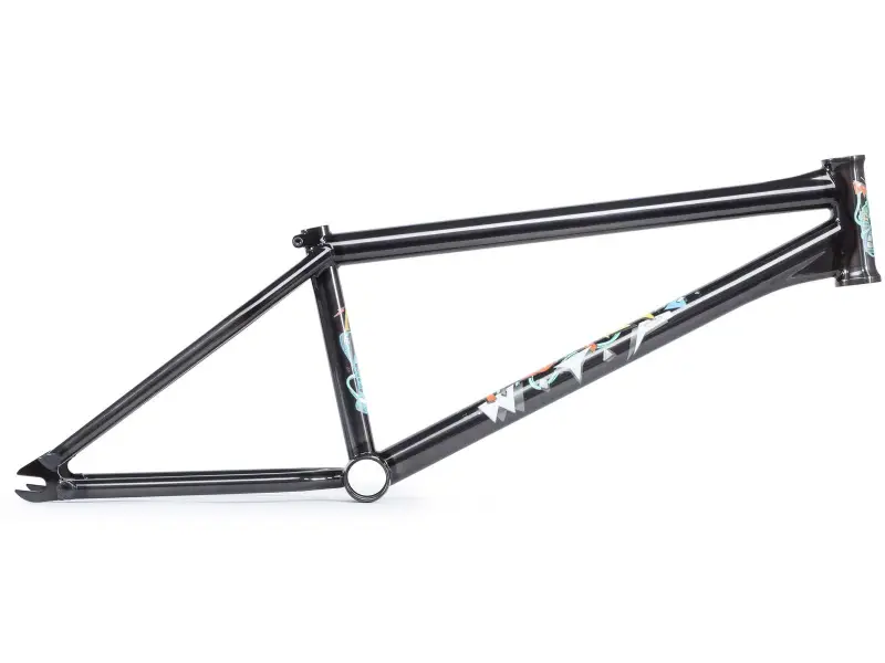 wethepeople "Battleship" 2018 BMX Rahmen - Trans Black