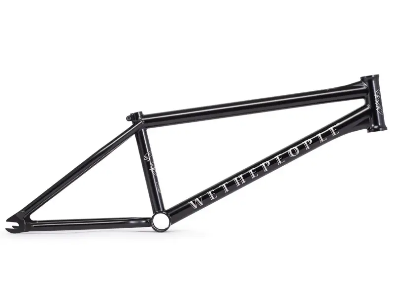 wethepeople "Battleship" 2019 BMX Rahmen - Glossy Black ED