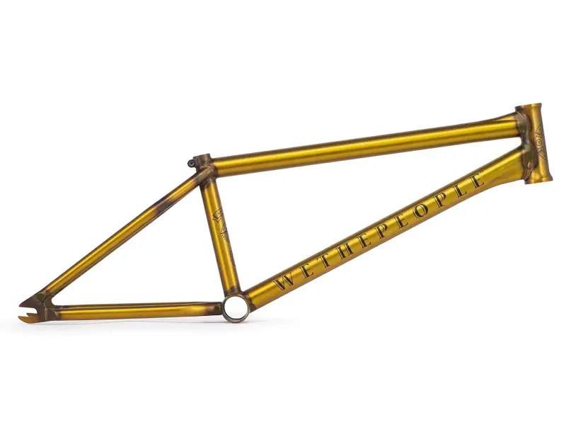 wethepeople "Battleship" 2019 BMX Rahmen - Matt Trans Yellow