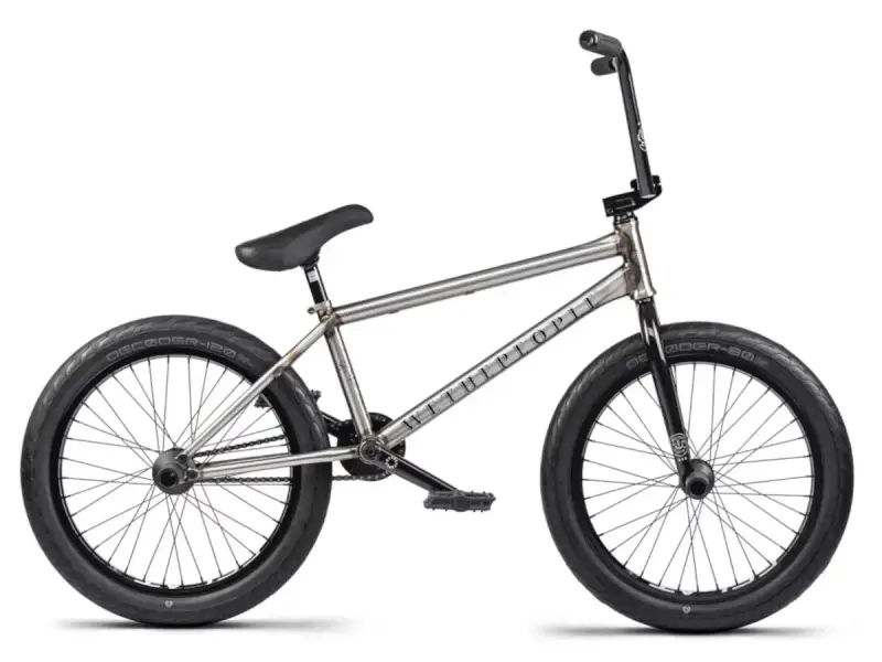 wethepeople "Battleship RHD" BMX Rad - Glossy Raw | Freecoaster