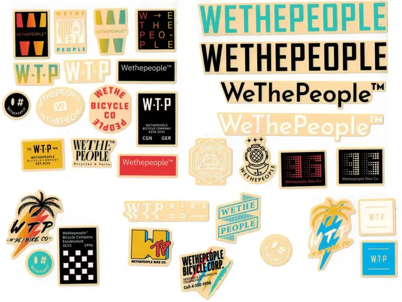 wethepeople "Brand" Stickerset