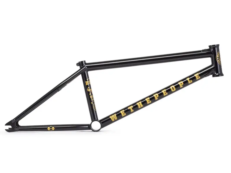 wethepeople "Buck" 2019 BMX Frame - Glossy ED Black