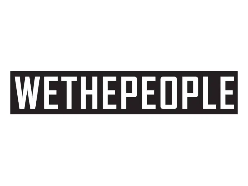 wethepeople "Caps Logo" Sticker