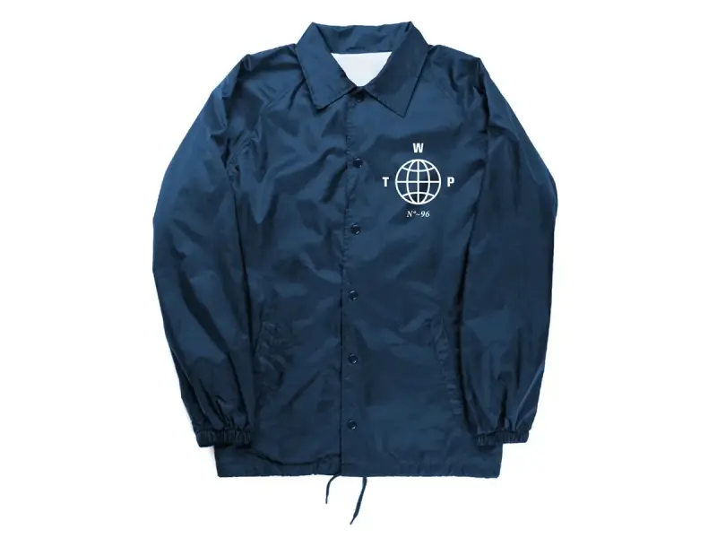 wethepeople "Coach" Windbreaker Jacke - Blue