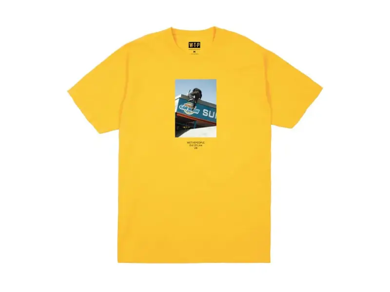 wethepeople "Cover" T-Shirt - Yellow