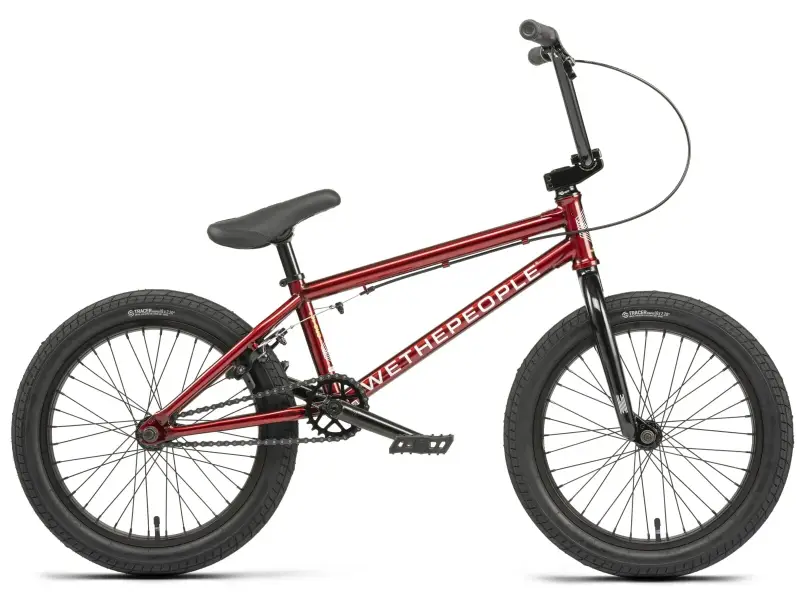 wethepeople "CRS 18" BMX Rad - 18 Zoll - Translucent Red