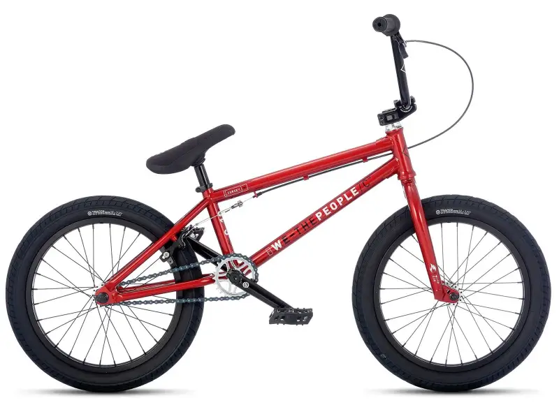 wethepeople "Curse 18" 2017 BMX Rad - 18 Zoll - Metallic Red