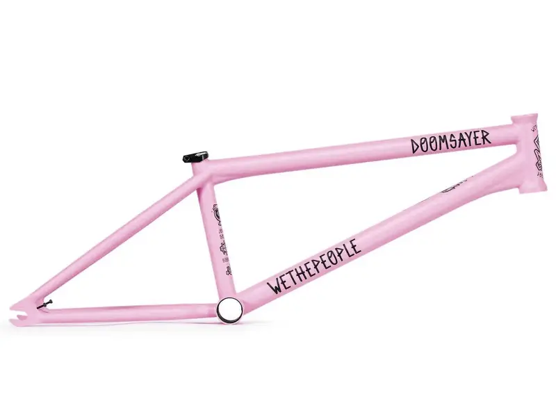 wethepeople "Doomsayer" 2019 BMX Rahmen - Matt Pastel Pink