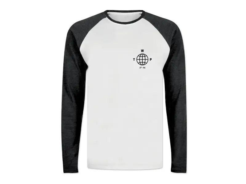 wethepeople "Globe" Longsleeve - White/Black