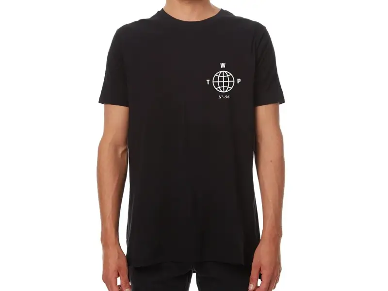 wethepeople "Globe" T-Shirt - Black