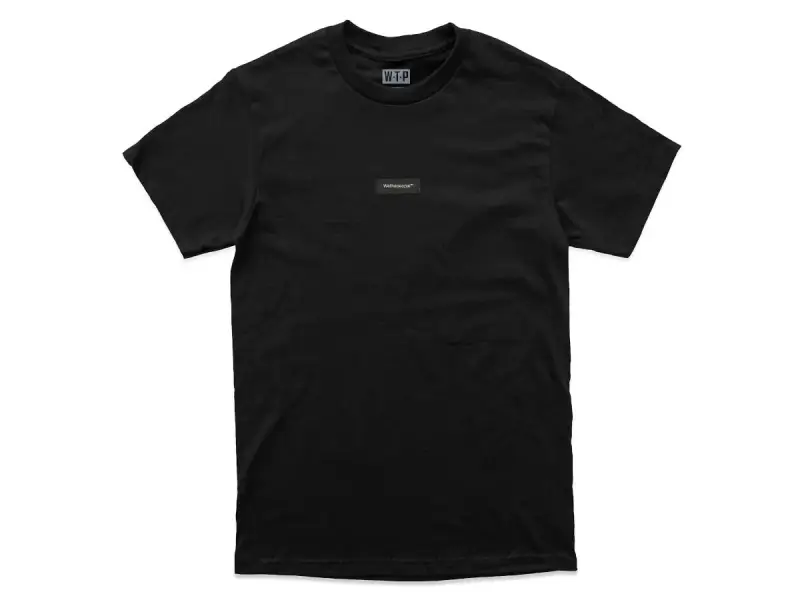 wethepeople "Label" T-Shirt - Black