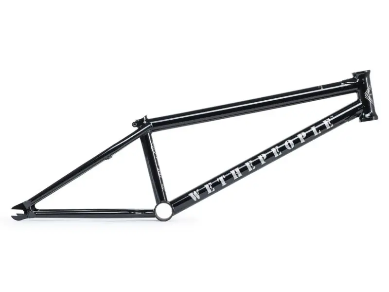 wethepeople "Message" 2018 BMX Rahmen - Starlight Black