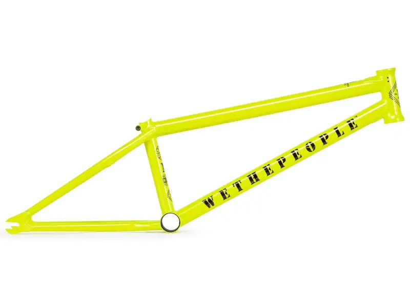 wethepeople "Message" 2019 BMX Rahmen - Metallic Yellow