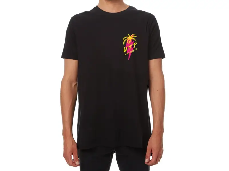 wethepeople "Miami" T-Shirt - Black