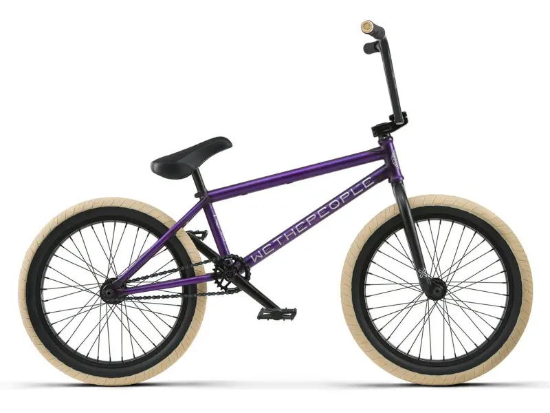 wethepeople "Reason FC" 2018 BMX Rad - Freecoaster - Matte Translucent Purple