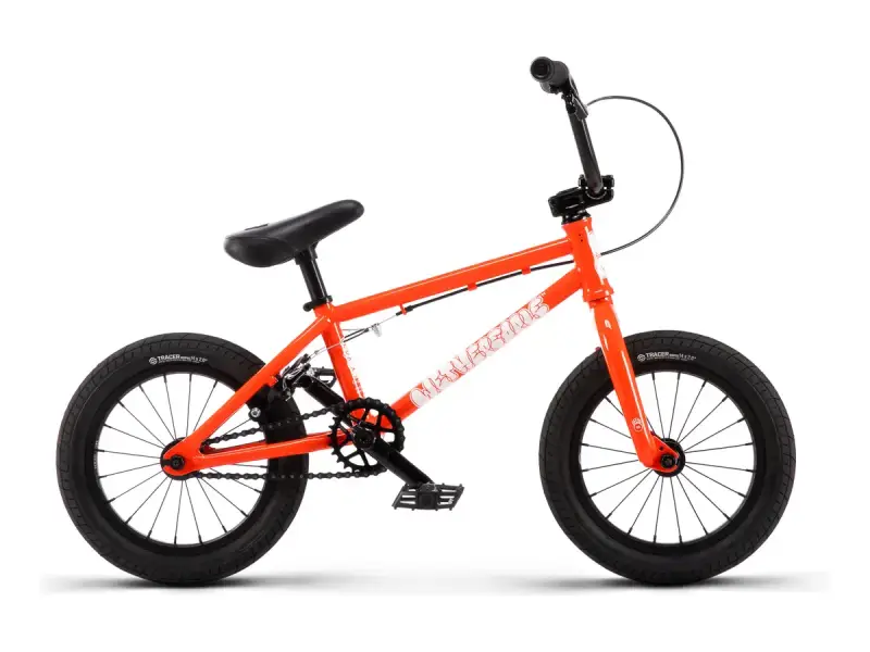 wethepeople "Riot 14" BMX Rad - 14 Zoll - Mandarin Splash Metallic