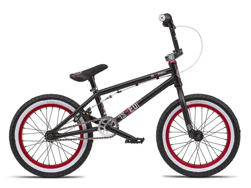 wethepeople "Seed 16" 2016 BMX Bike - 16 Inch / Matt Black