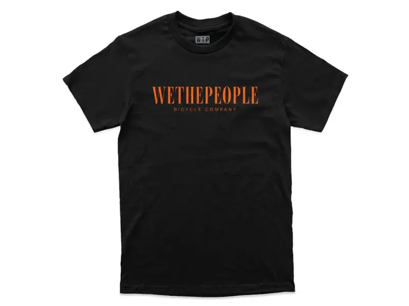 wethepeople "Signal" T-Shirt - Black