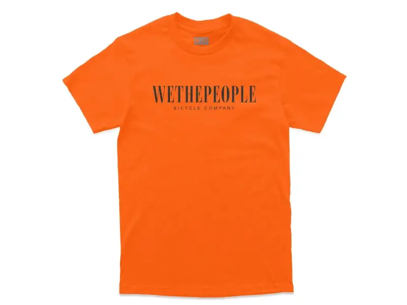 wethepeople "Signal" T-Shirt - Orange
