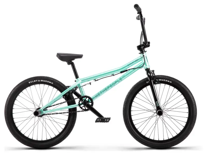 wethepeople "Sinus" BMX Rad - Glossy White Mint Metallic - Freecoaster