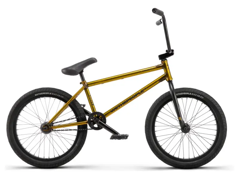 wethepeople "Trust FC" 2026 BMX Rad - Freecoaster - Matt Translucent Gold