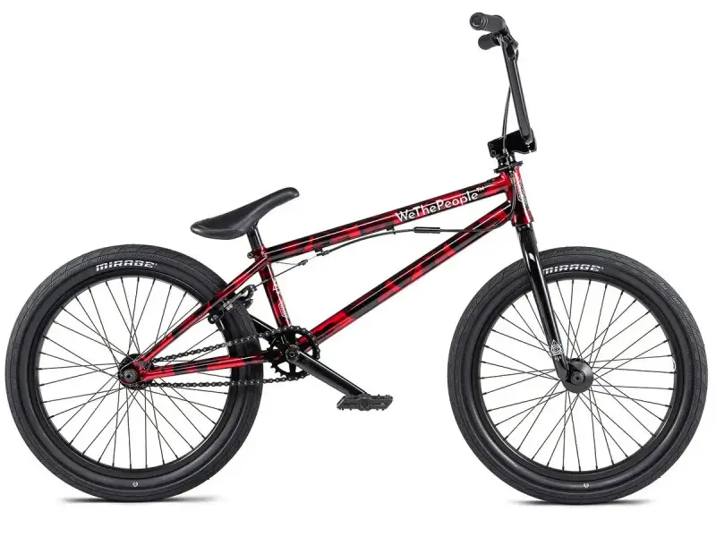 wethepeople "Versus FS" 2020 BMX Bike - Brushed Metallic Red