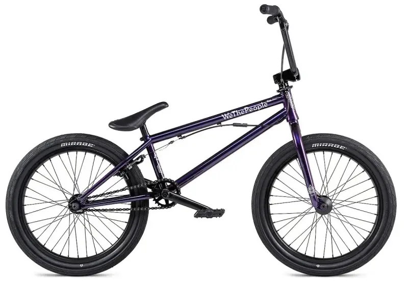 wethepeople "Versus FS" 2020 BMX Bike - Purple (Wizard Black)