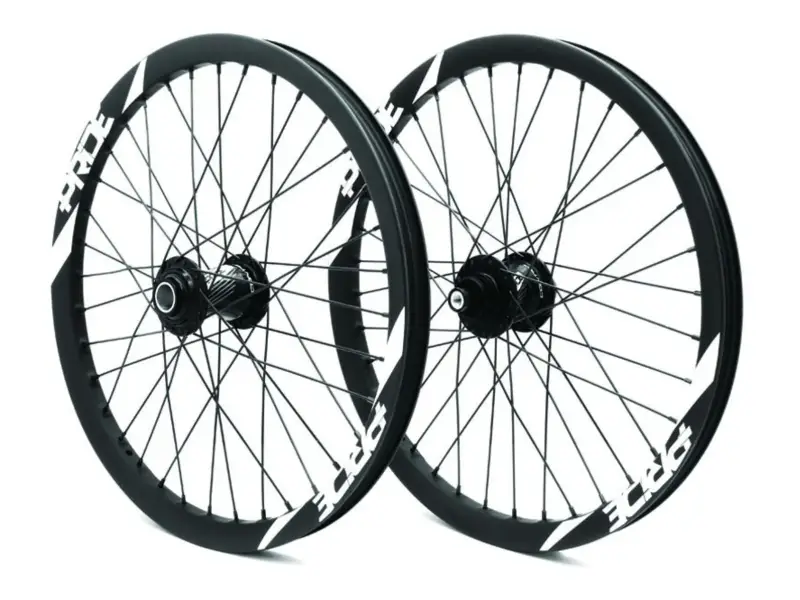 Pride Racing "Wave CFR Pro / Control V2" BMX Race Complete Wheelset - 20 Inch, 1…