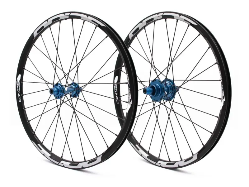 Pride Racing "Control V1 Disc" BMX Race Laufräder - Blau 20 Zoll / 451