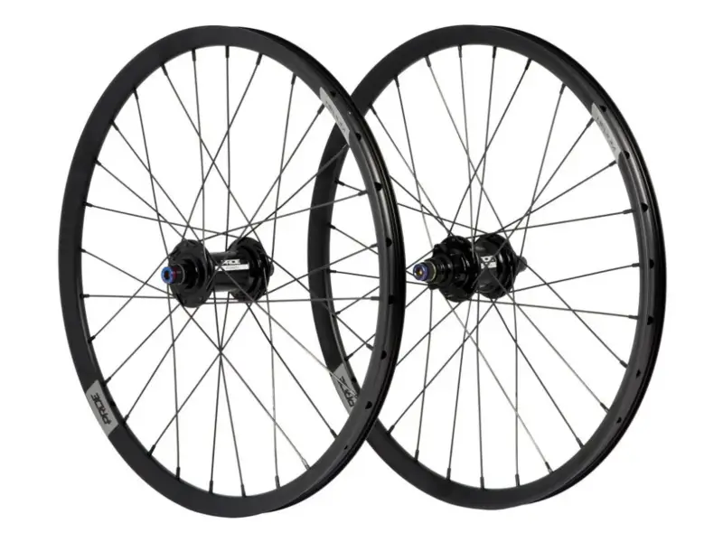 Pride Racing "Helium Fusion" BMX Race Complete Wheels - 20 Inch / 451, 10mm Axle, Disc