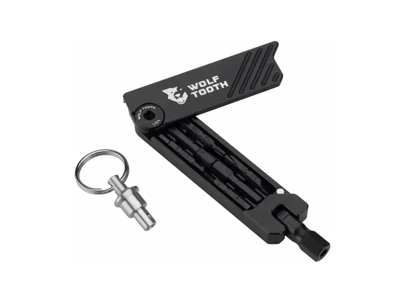 Wolf Tooth "6-Bit Hex Wrench" Multi Tool with Keychain