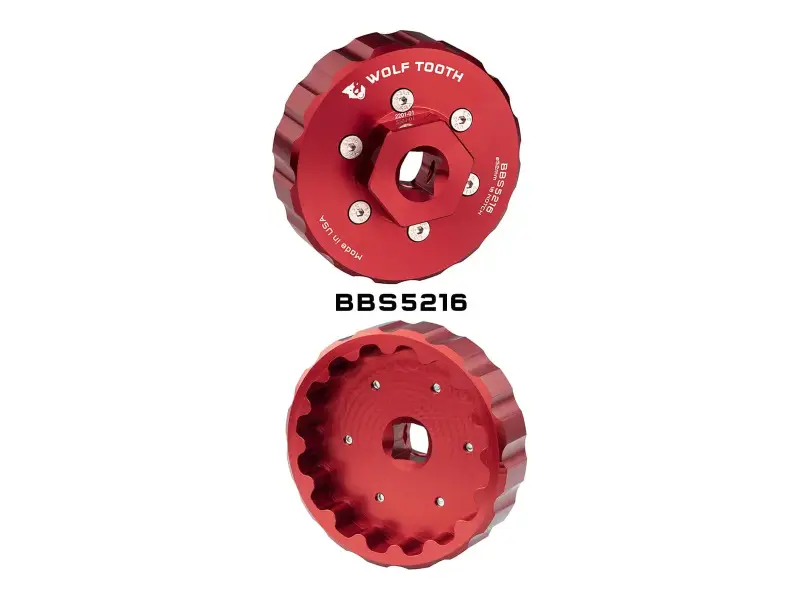 Wolf Tooth "BBS5216" Bottom Bracket Socket - 16 Notch 52mm