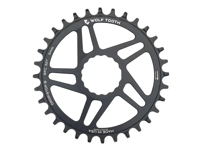 Wolf Tooth "Drop-Stop" MTB Chainring - Race Face Cinch Direct Mount