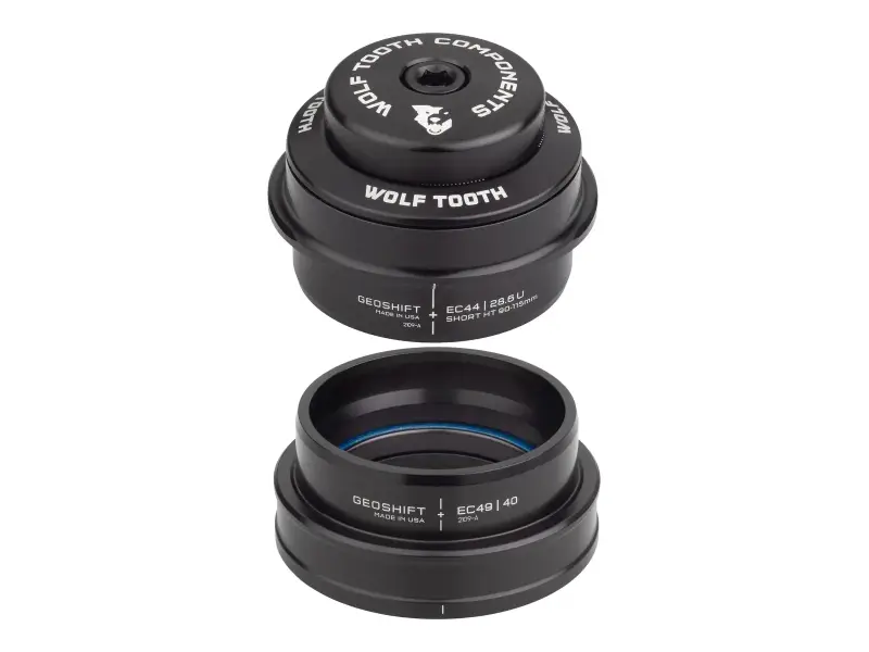 Wolf Tooth "GeoShift Performance 2°" MTB Headset - EC44/28.6 | EC49/40 tapered